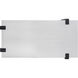 Riviera 54 X 27 inch Checkmate Black with Checkmate White Coffee Table