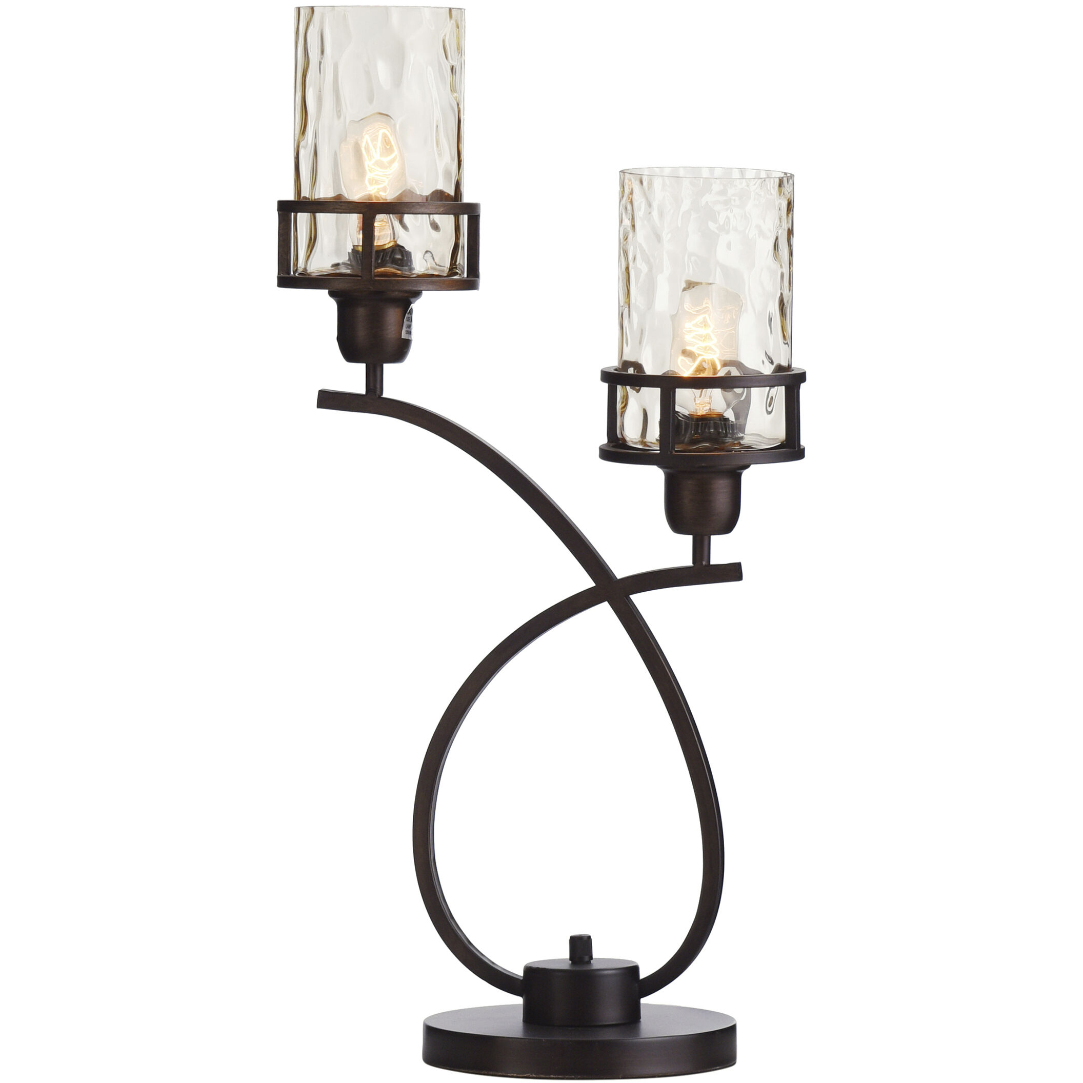 Signature 26 inch 40 watt Bronze Table Lamp Portable Light