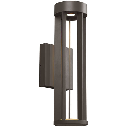 Sean Lavin Turbo LED 18 inch Bronze Outdoor Wall Light in LED 80 CRI 4000K, No Options, Integrated LED
