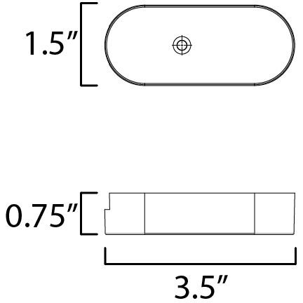 Continuum - Track Black LED Track Direct-Wire Driver Ceiling Light
