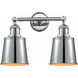 Franklin Restoration Addison 2 Light 5 inch Polished Chrome Bath Vanity Light Wall Light, Franklin Restoration