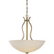 Dillard 4 Light 22 inch Natural Brass Pendant Ceiling Light