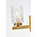 Cassie 2 Light 14 inch Brass Bath Sconce Wall Light