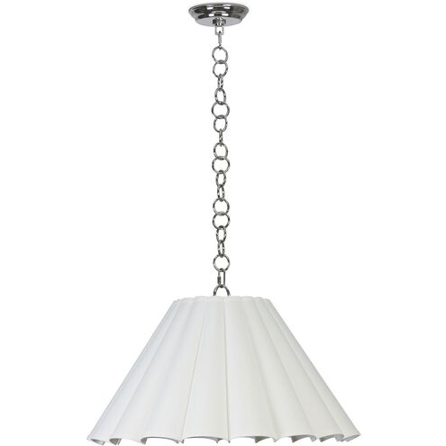 Allison 3 Light 24 inch Polished Nickel Pendant Ceiling Light, Large