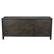 Quadrant 75.5 X 23 inch Ebony Walnut Sideboard, 3 Door