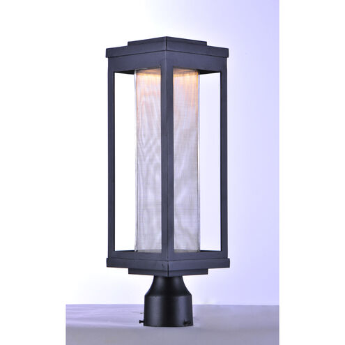 Salon LED LED 20 inch Black Outdoor Pole/Post Mount