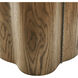 Woodside Medium Oak with White Credenza