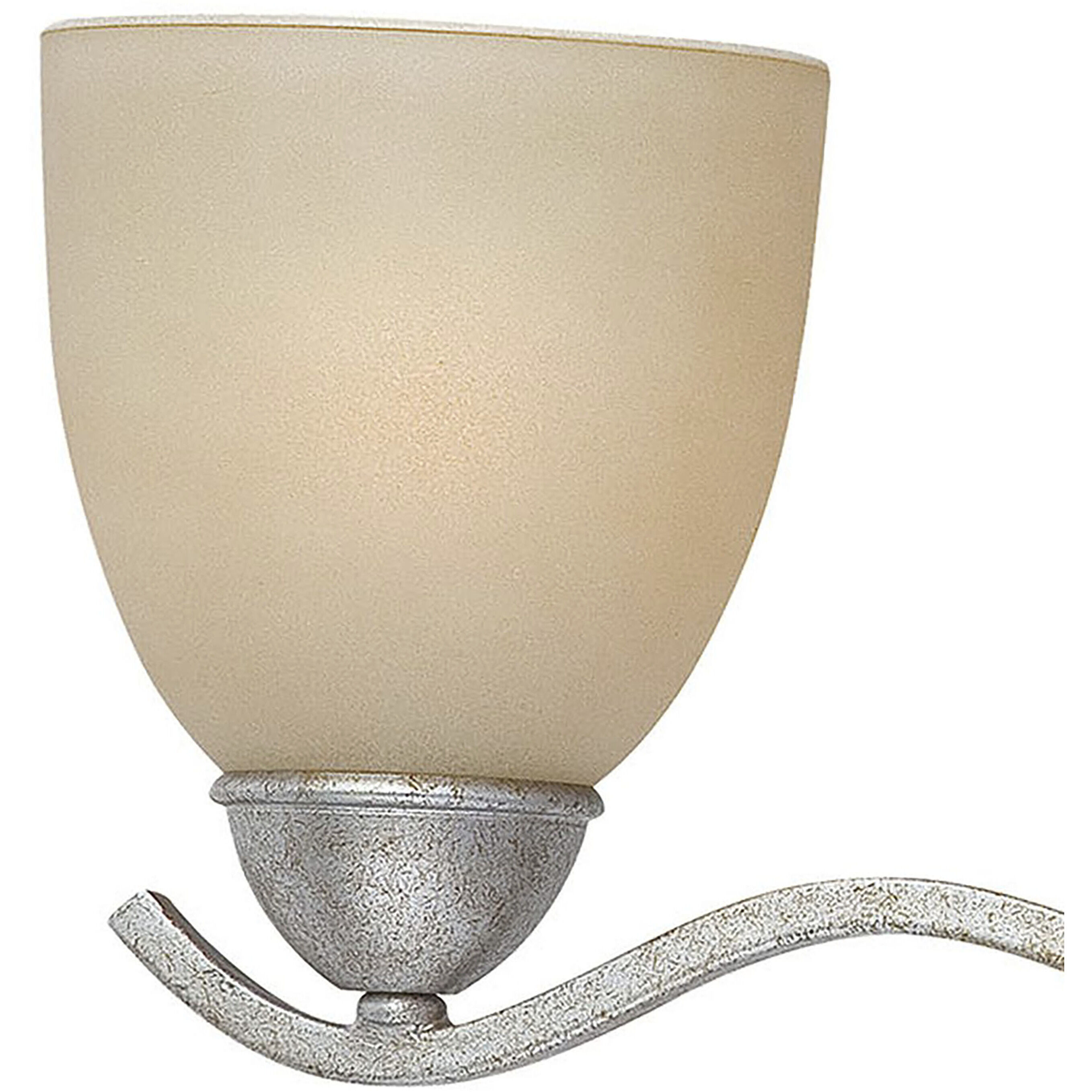 Triton 3 Light 21 inch Moonlight Silver Wall Lamp Wall Light