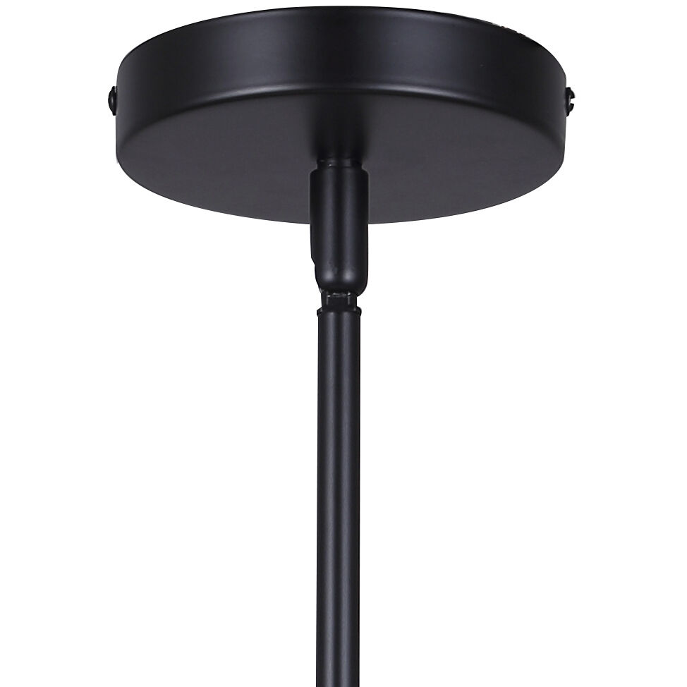 Malloy 4 Light 23.25 inch Matte Black Chandelier Ceiling Light
