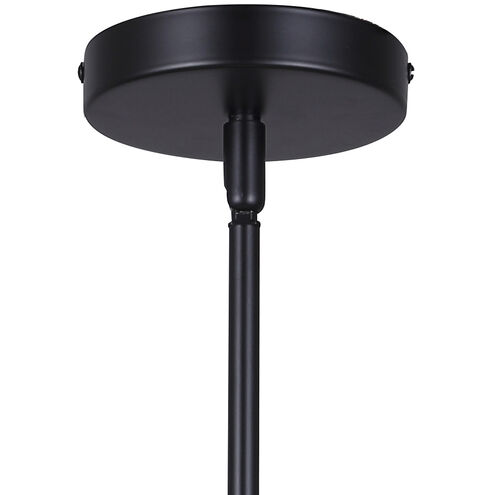 Malloy 4 Light 23.25 inch Matte Black Chandelier Ceiling Light