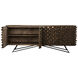 New York 87 X 23 inch Old Wood Sideboard