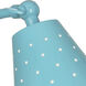 Pierce 14.13 inch 60 watt Egg Blue Accent Lamp Portable Light