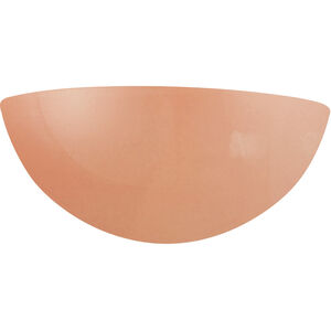 Ambiance 1 Light 10.5 inch Gloss Blush Wall Sconce Wall Light in Incandescent