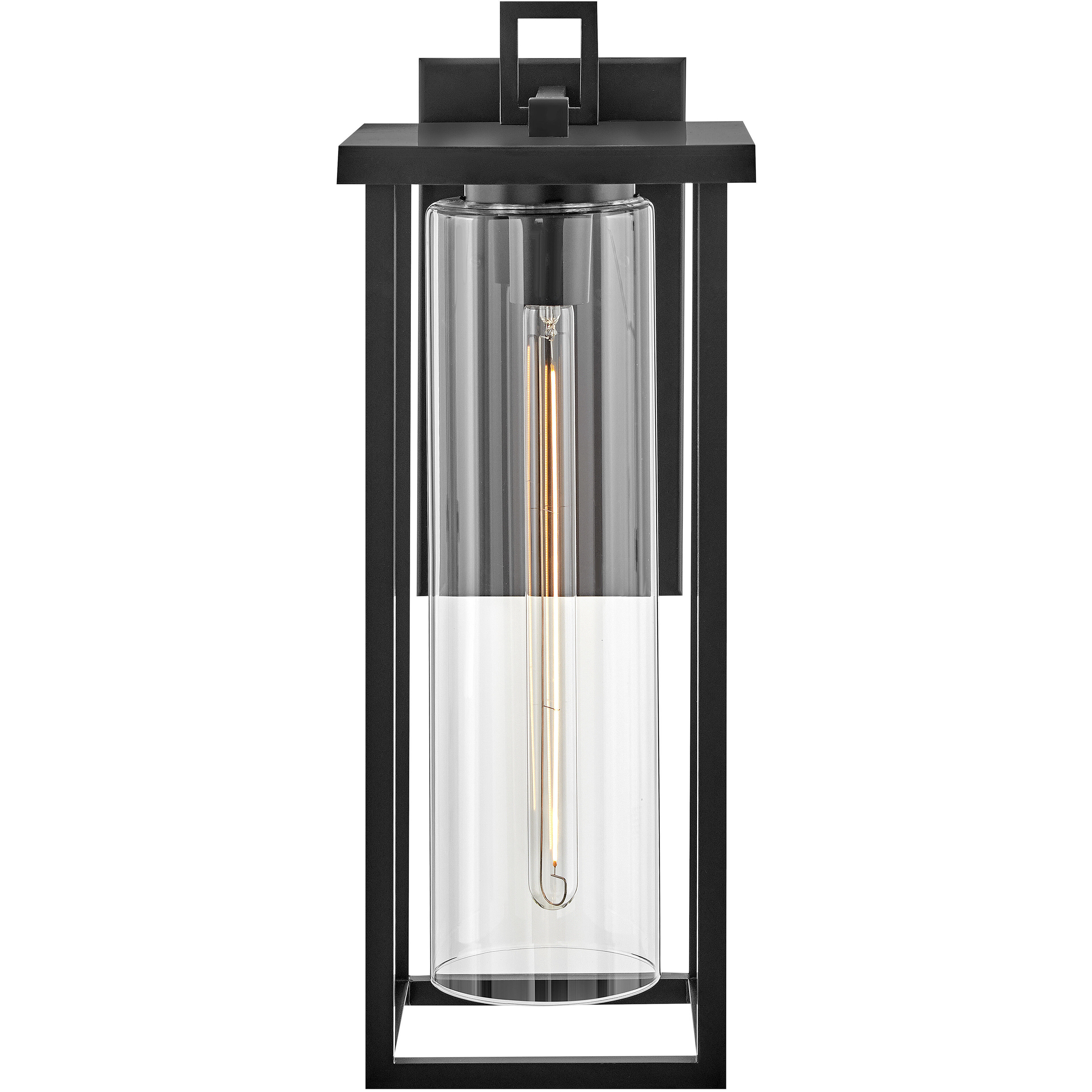 Mateo 1 Light 24 inch Black Outdoor Wall Mount