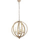 Marlow 4 Light 18 inch Weathered Dove Pendant Ceiling Light in Weatehred Dove