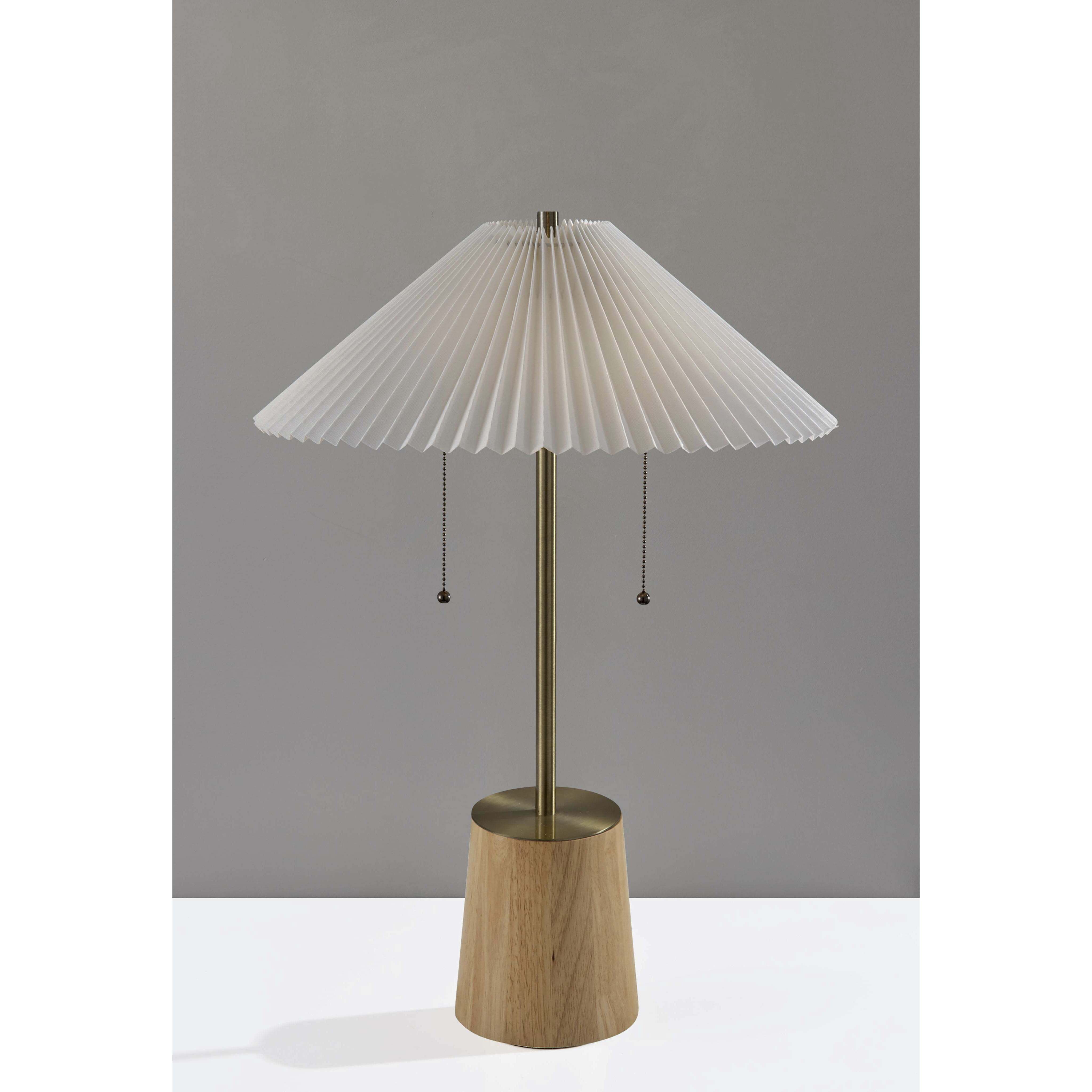 Ophelia 27 inch 60.00 watt Antique Brass Table Lamp Portable Light