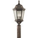 Martinsville 3 Light 10.25 inch Post Light & Accessory