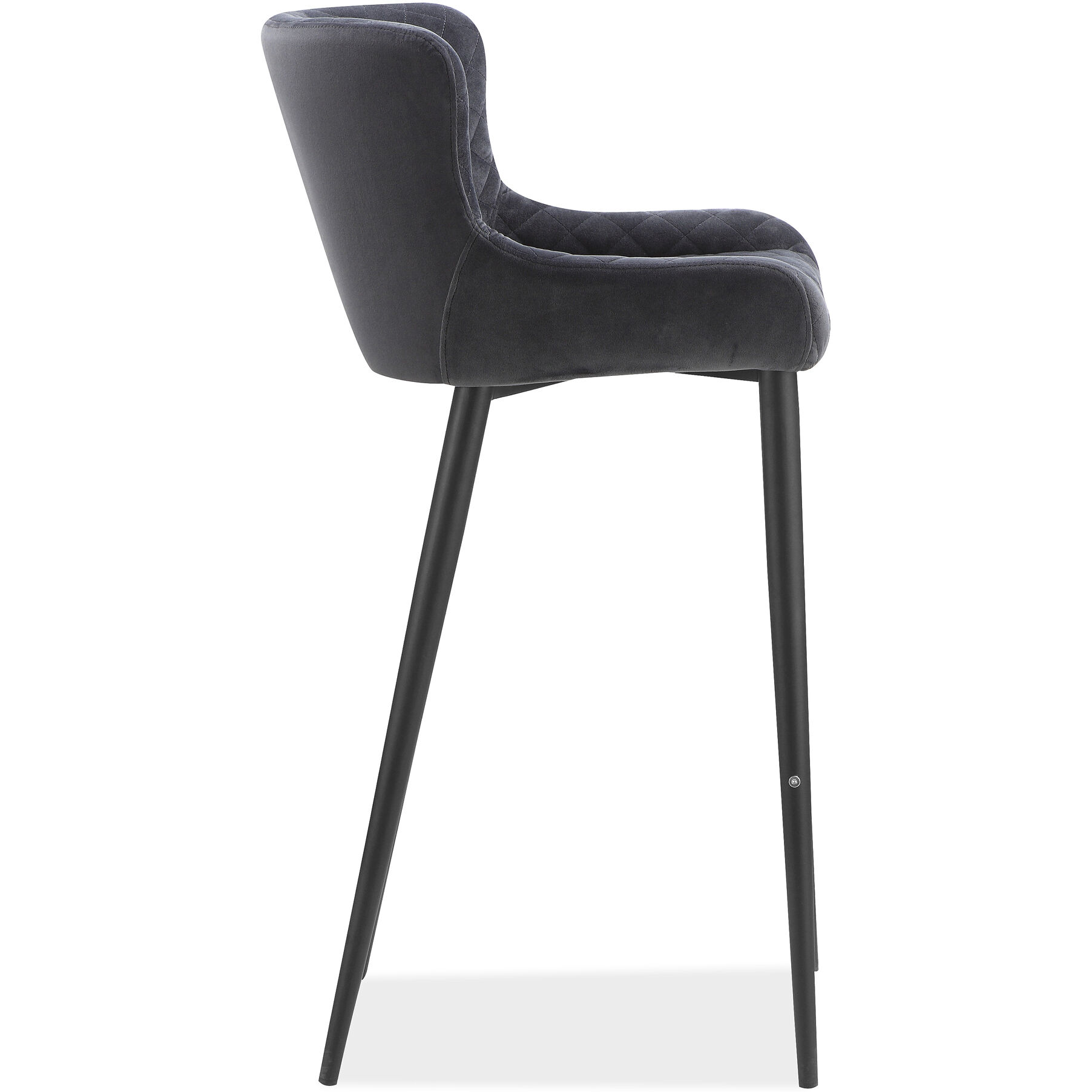 Etta 41 inch Grey Barstool