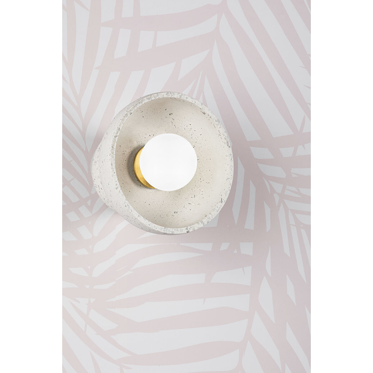 Margaret 1 Light 8 inch Aged Brass Wall Sconce Wall Light