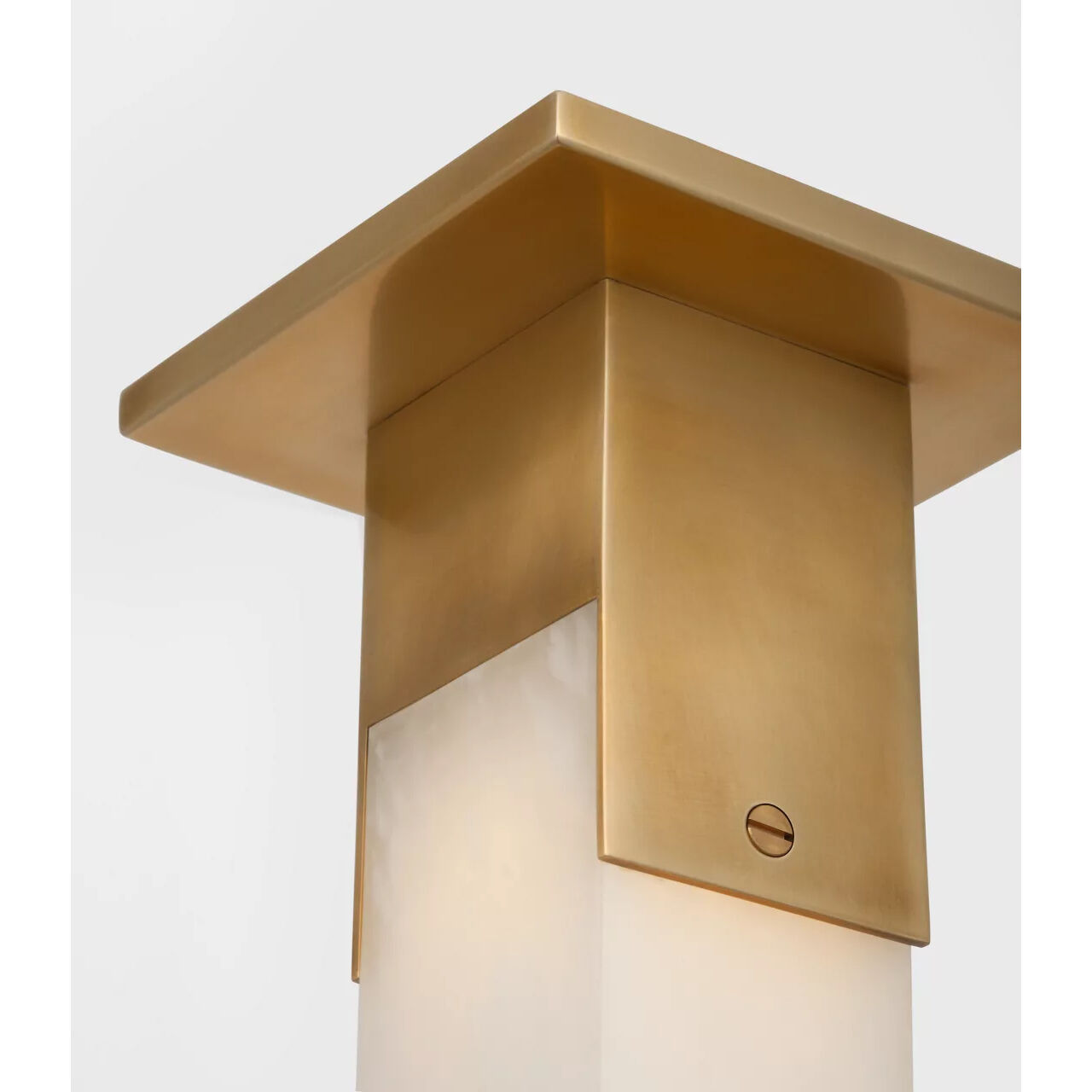 Kelly Wearstler Covet LED 2.25 inch Antique-Burnished Brass Monopoint Flush Mount Ceiling Light