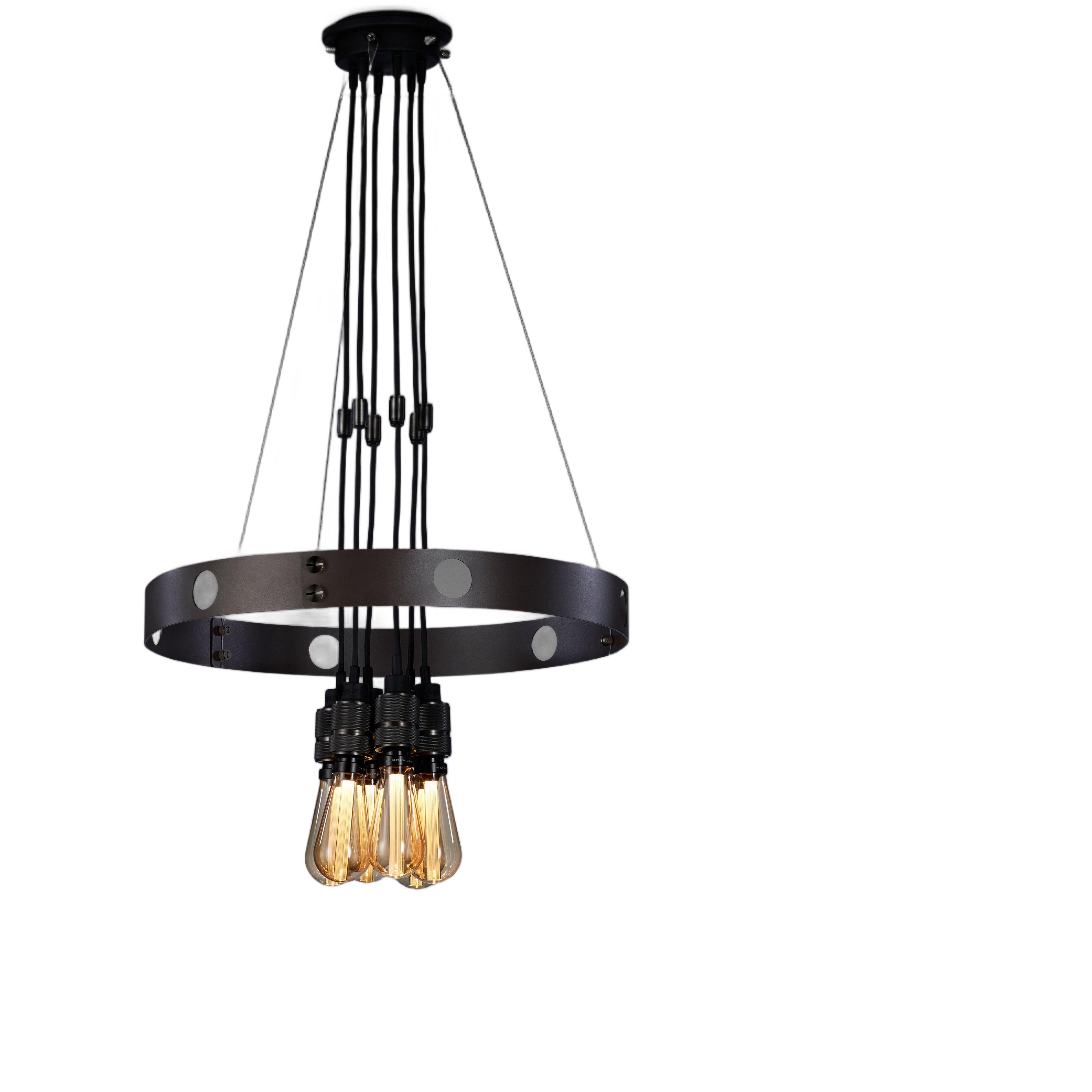 Hero LED 31.5 inch Graphite / Smoked Bronze Chandelier Ceiling Light