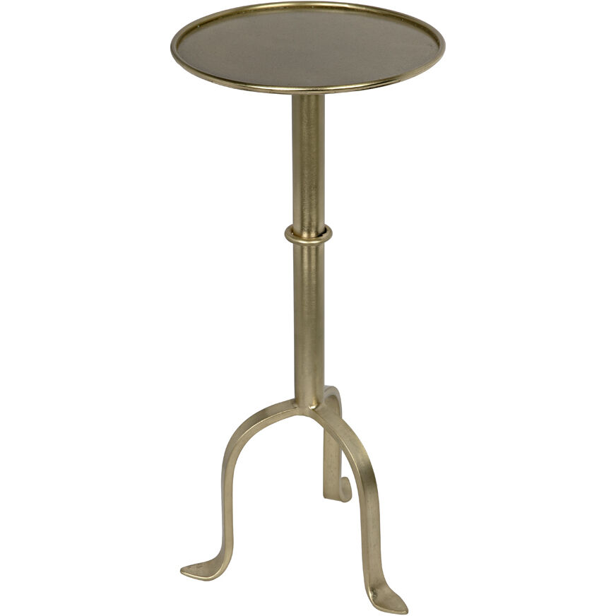 Tini 24 X 10 inch Antique Brass Side Table