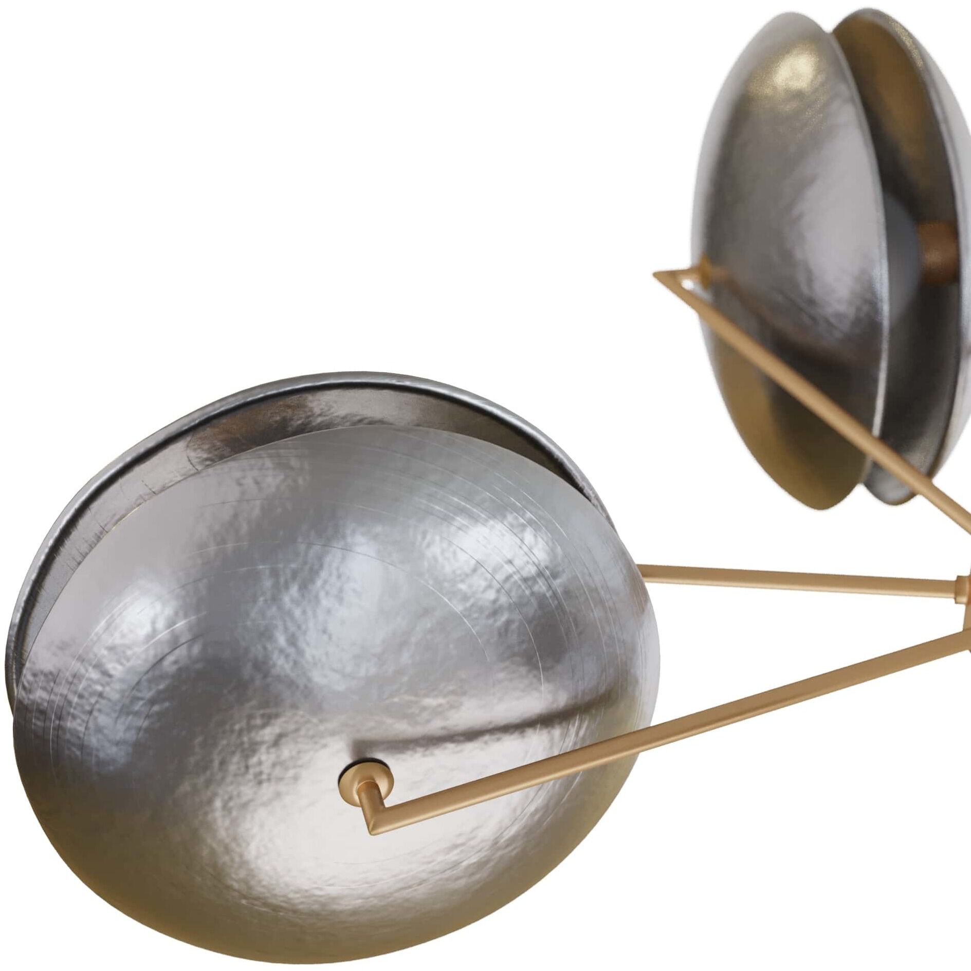 Whitney 4 Light 40 inch Smoke Luster Chandelier Ceiling Light