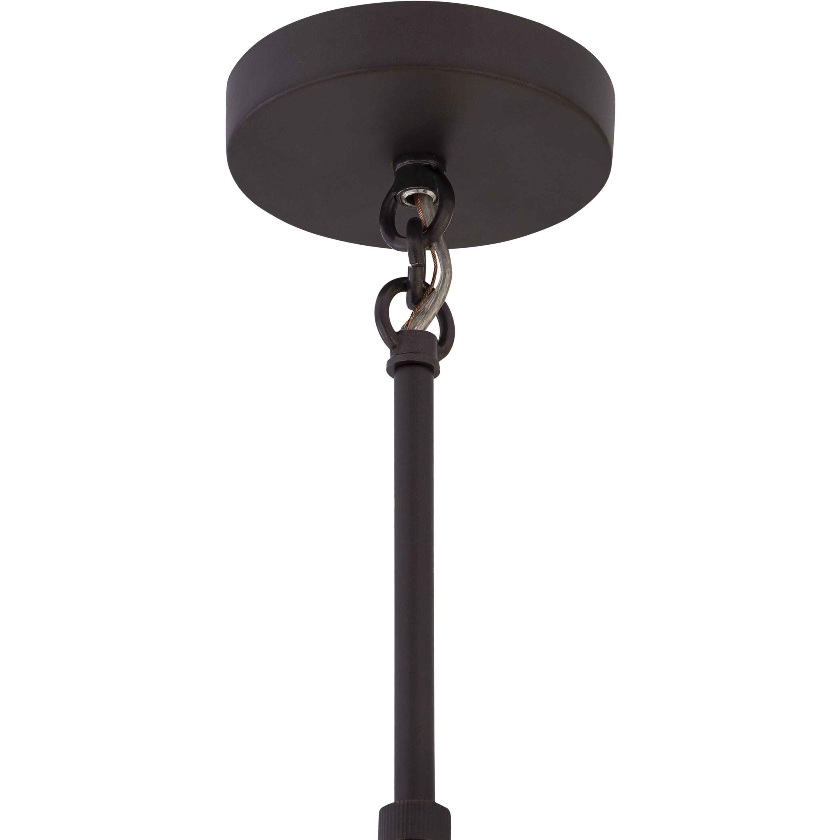 Fenric 1 Light 13.75 inch Dark Bronze and Legacy Brass Pendant Ceiling Light