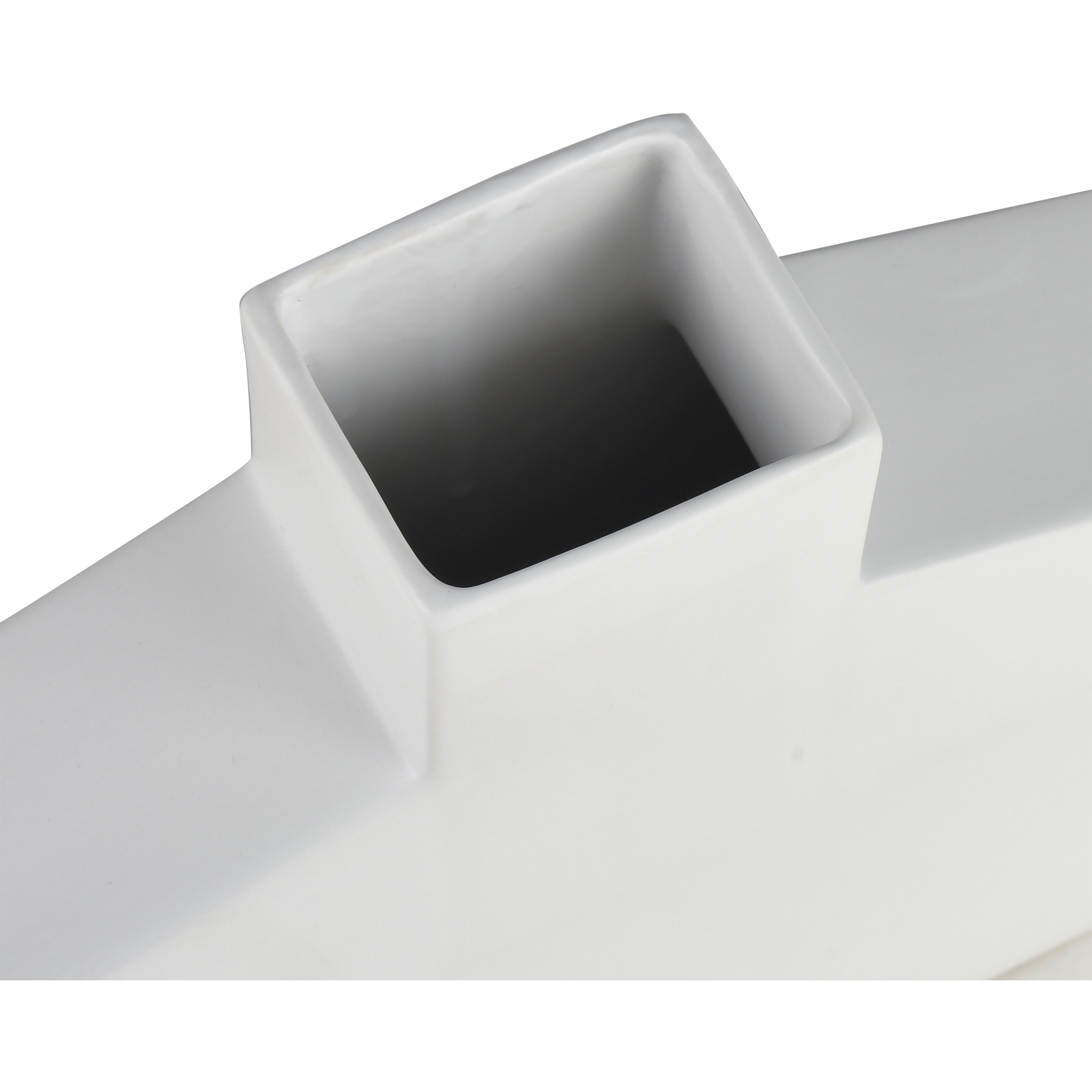 Drue 16.25 X 10.25 inch Vase in Matte White