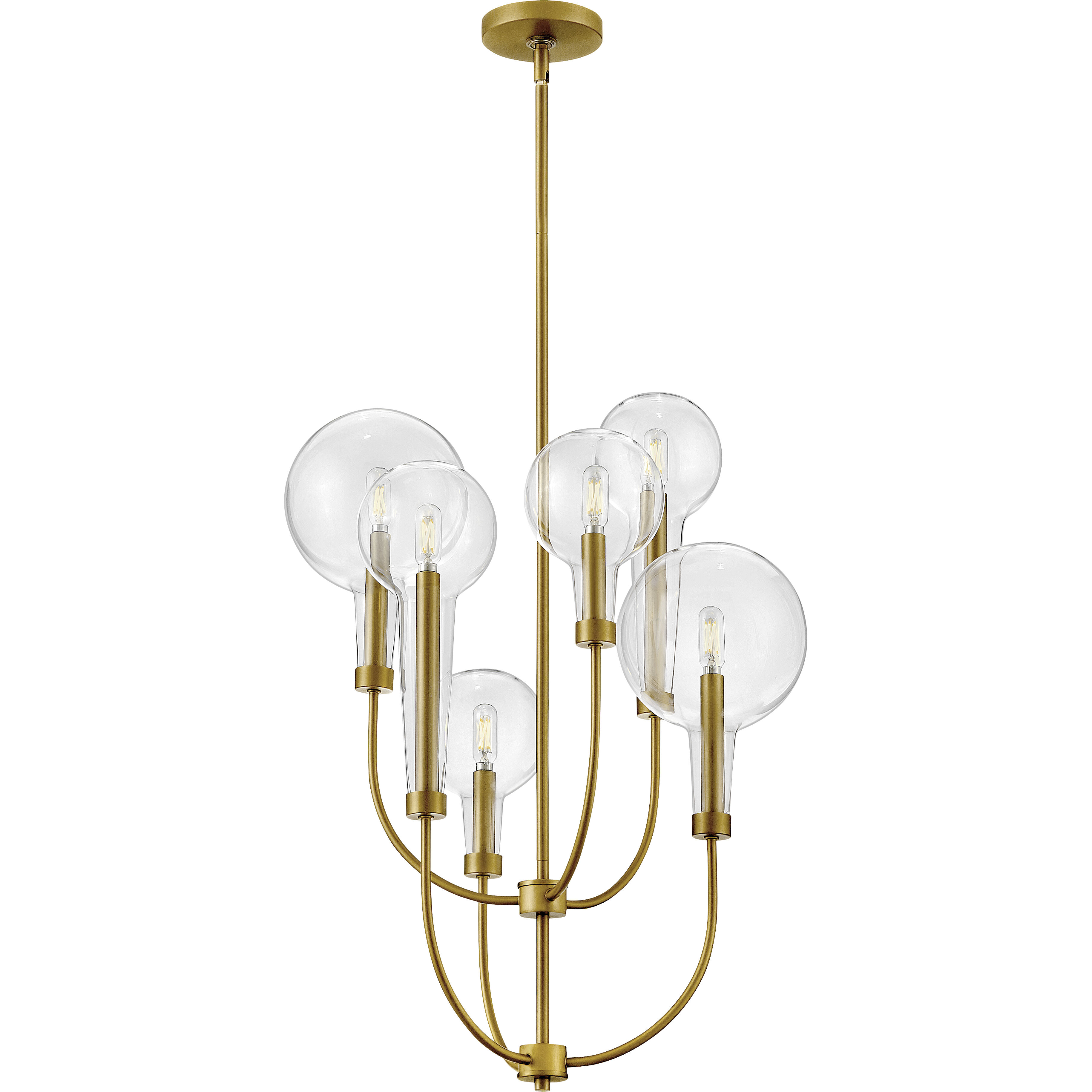 Alchemy 20 inch Lacquered Brass Indoor Foyer Light Ceiling Light