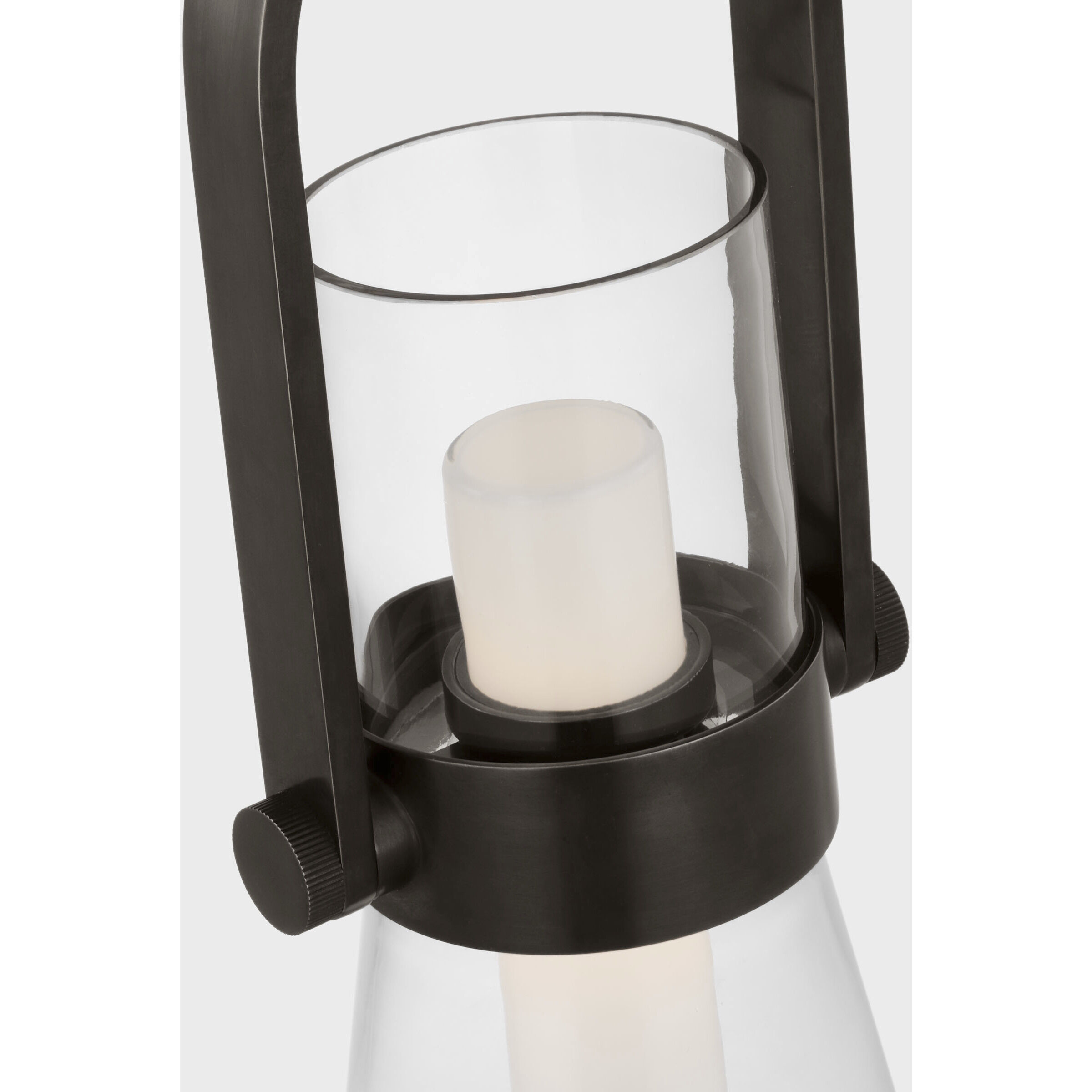 Ian K. Fowler Larkin LED 9.25 inch Bronze Conical Pendant Ceiling Light