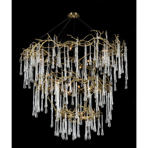 Branched Crystal 20 Light Chandelier Ceiling Light