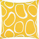 Lachen 18 inch Saffron Pillow Kit in 18 x 18, Square