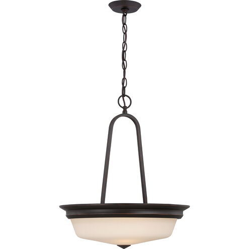 Calvin LED 18 inch Mahogany Bronze Pendant Ceiling Light