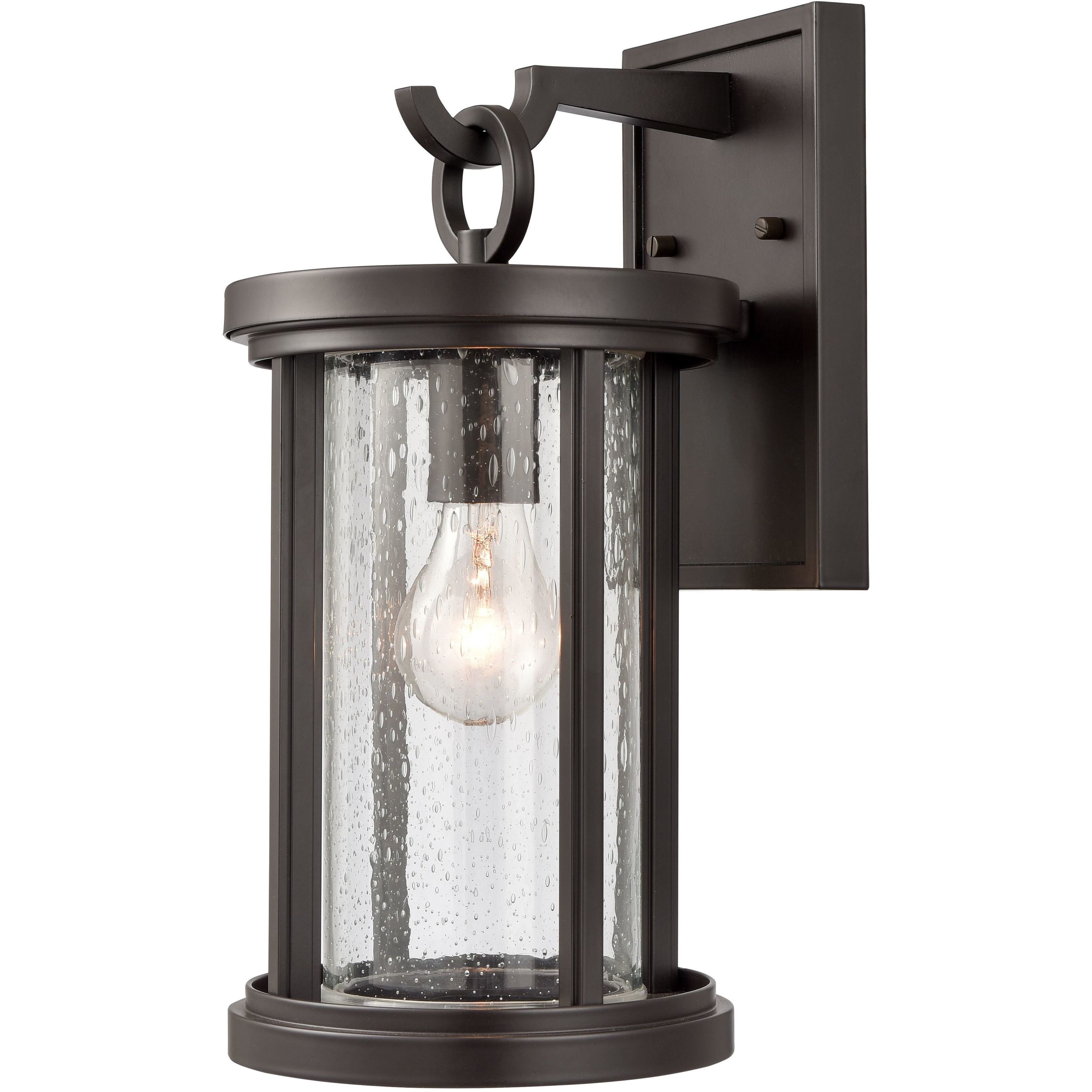 Brison 1 Light 14 inch Oil Rubbed Bronze Outdoor Wall Sconce