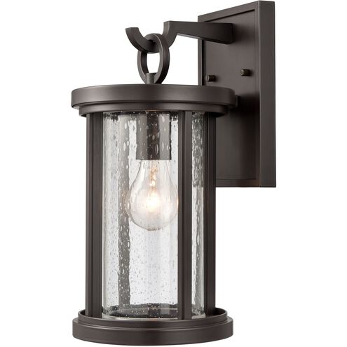 Brison 1 Light 14 inch Oil Rubbed Bronze Outdoor Wall Sconce