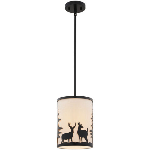 Acadia LED 7.5 inch Bronze Mini Pendant Ceiling Light