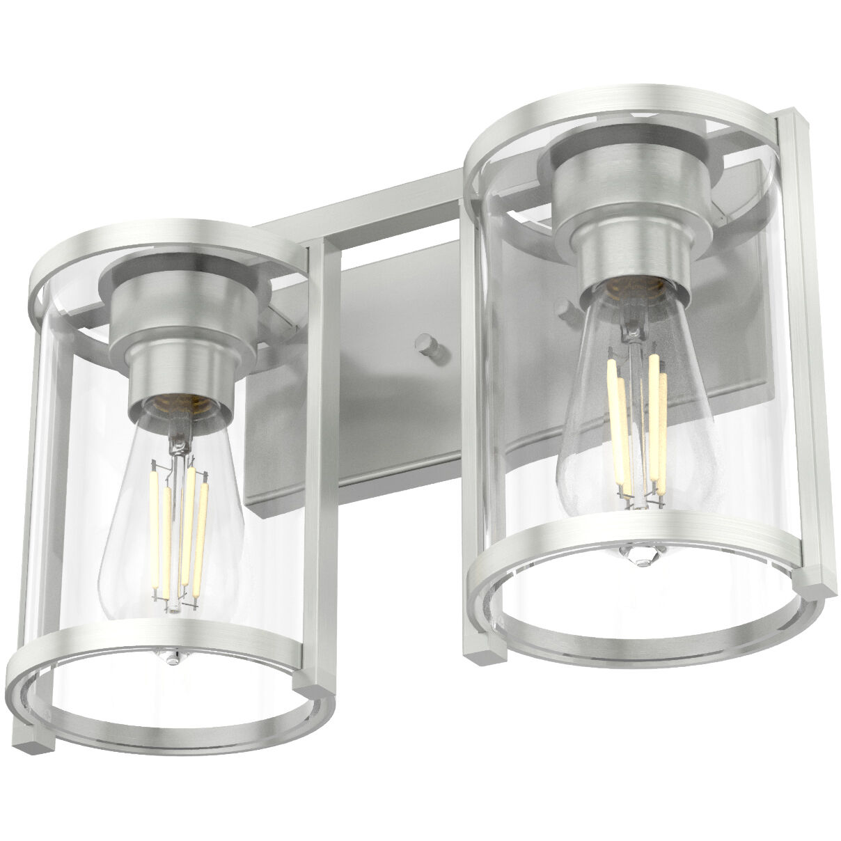 Astwood 2 Light 15.5 inch Brushed Nickel Vanity Light Wall Light