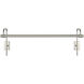 Thomas O'Brien Kidd 15 watt 24 inch Polished Nickel Frame Mount Picture Light Wall Light