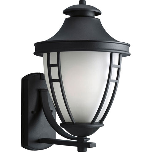 Fairview 1 Light 18 inch Black Outdoor Wall Lantern