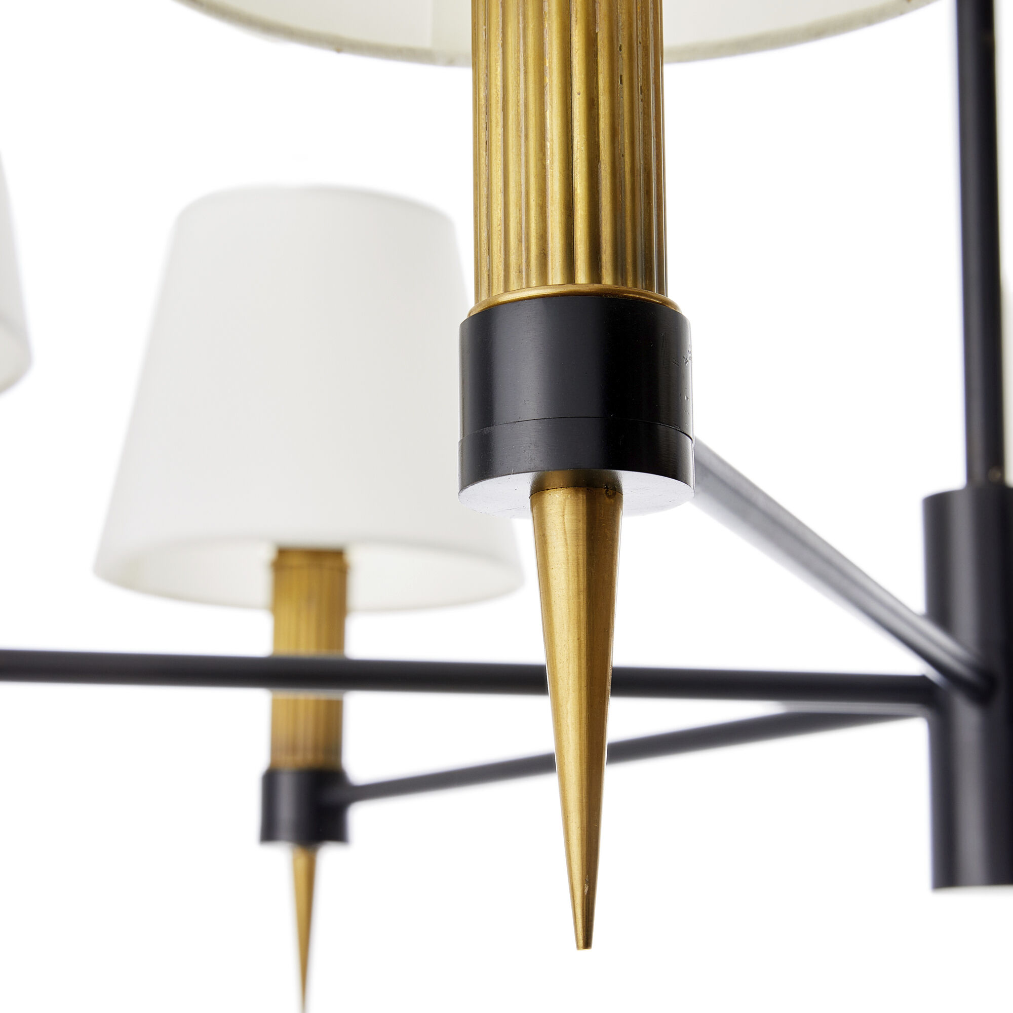 Roma 6 Light 39 inch Bronze Chandelier Ceiling Light