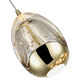 Artisan Collection/VENEZIA Series 7 Light 9 inch Gold Pendant/Chandelier Ceiling Light