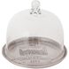 Napa Antique Silver with Clear Tray