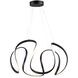Mira LED 24.8 inch Black Pendant Ceiling Light