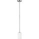 Oslo 1 Light 4 inch Chrome Pendant Ceiling Light