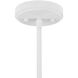 Bohemian LED 26 inch Bisque White Chandelier Ceiling Light