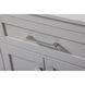 Adian Grey Bathroom Storage Cabinet