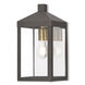 Nyack 1 Light 13 inch Bronze Outdoor Wall Lantern