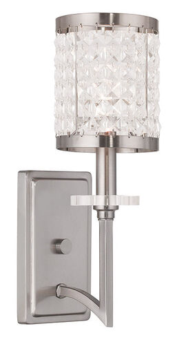 Grammercy 1 Light 5 inch Brushed Nickel Wall Sconce Wall Light