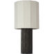 Anne-Marie Barton Fumar 23.5 inch 15.00 watt Ridged Carbon Table Lamp Portable Light